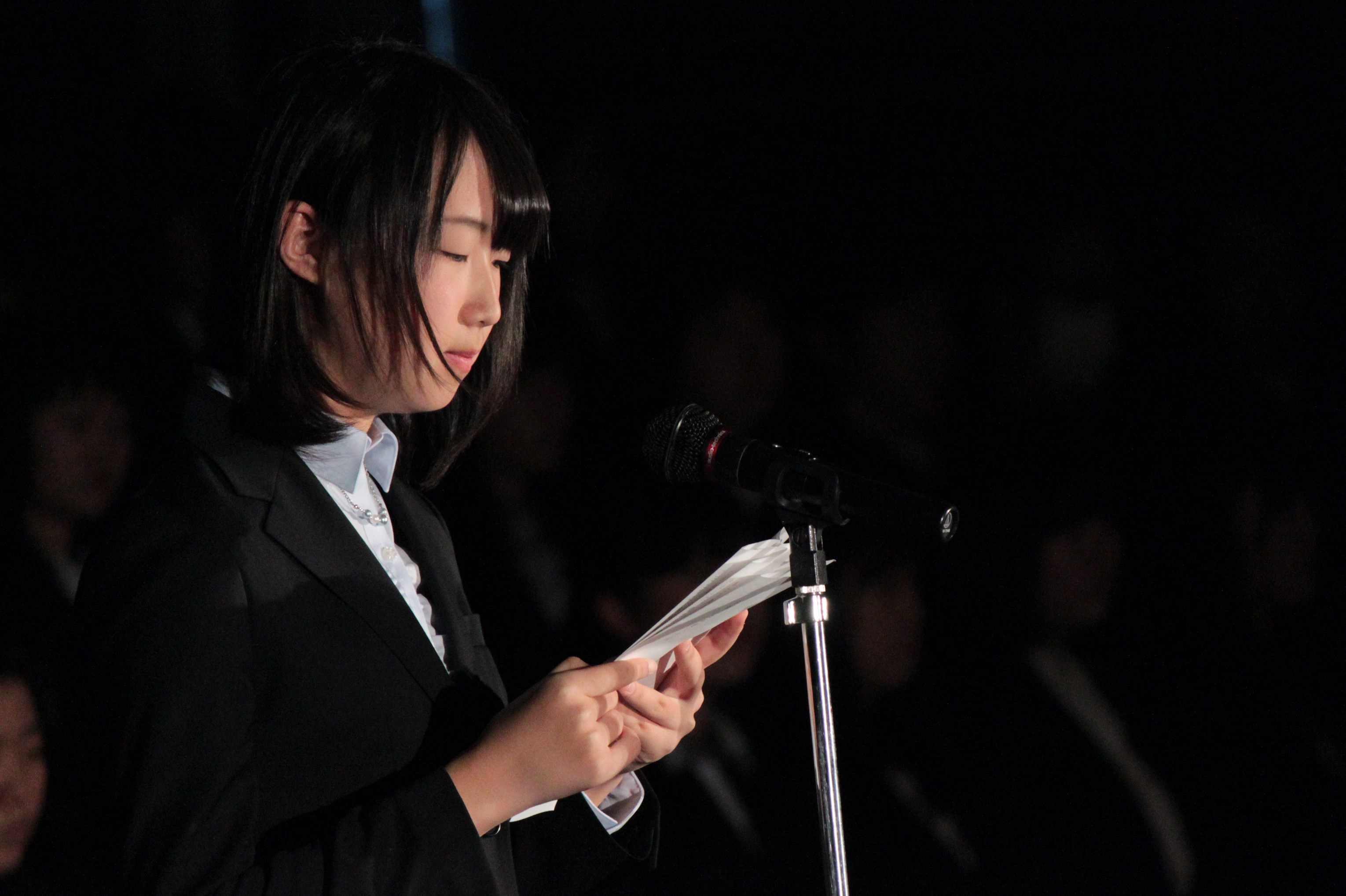 学部新入生代表
