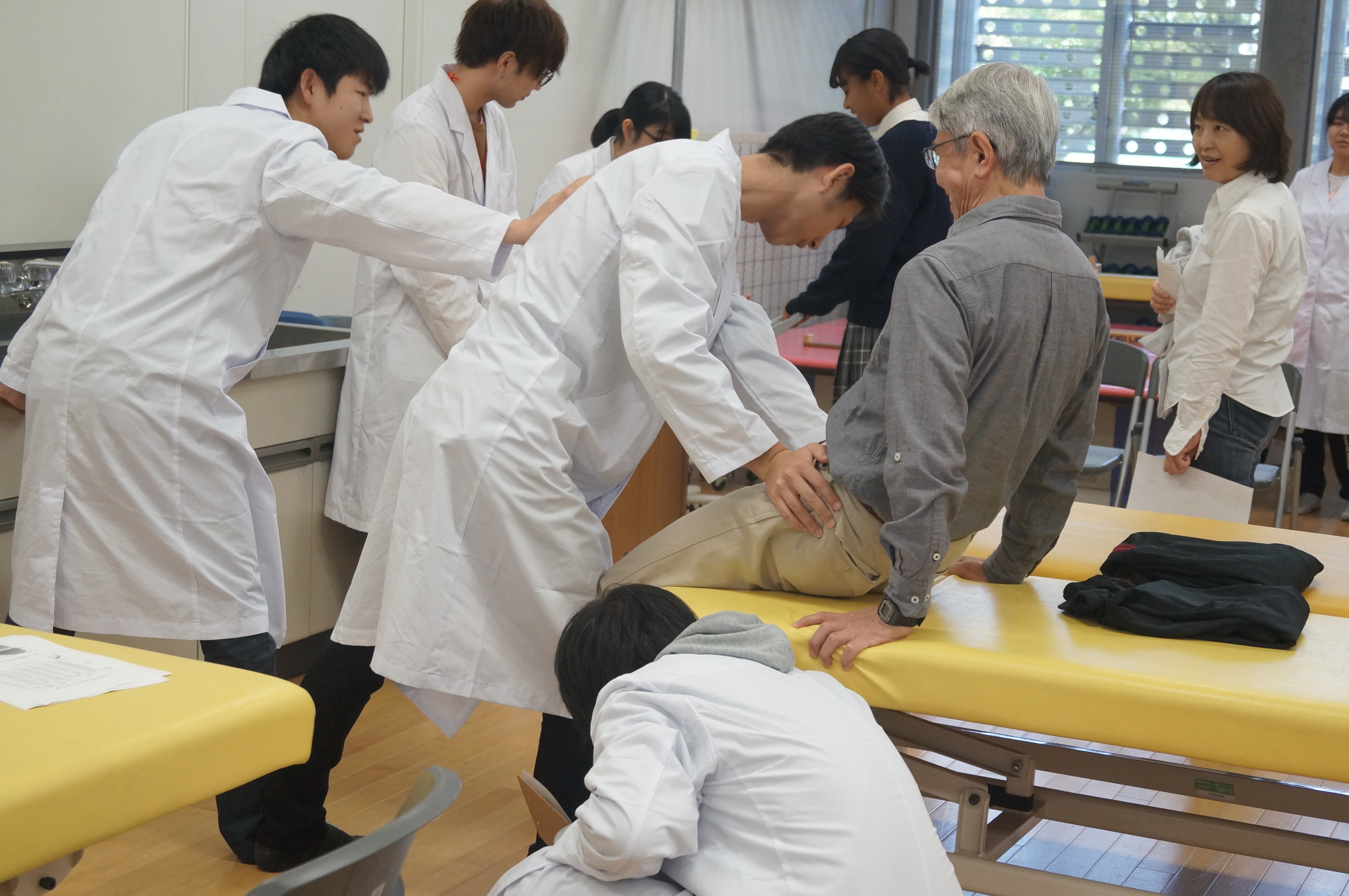 体力測定(理学療法学科)